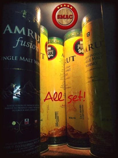 All Set With Amrut for the New Year