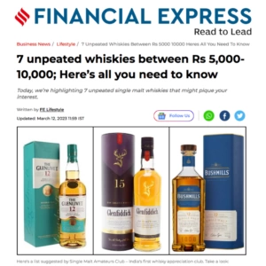 7 unpeated whiskies between Rs 5,000 to 10,000 Here’s all you need to know