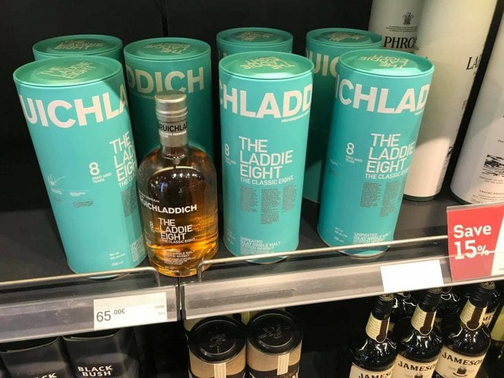 Duty Free malts at Athens